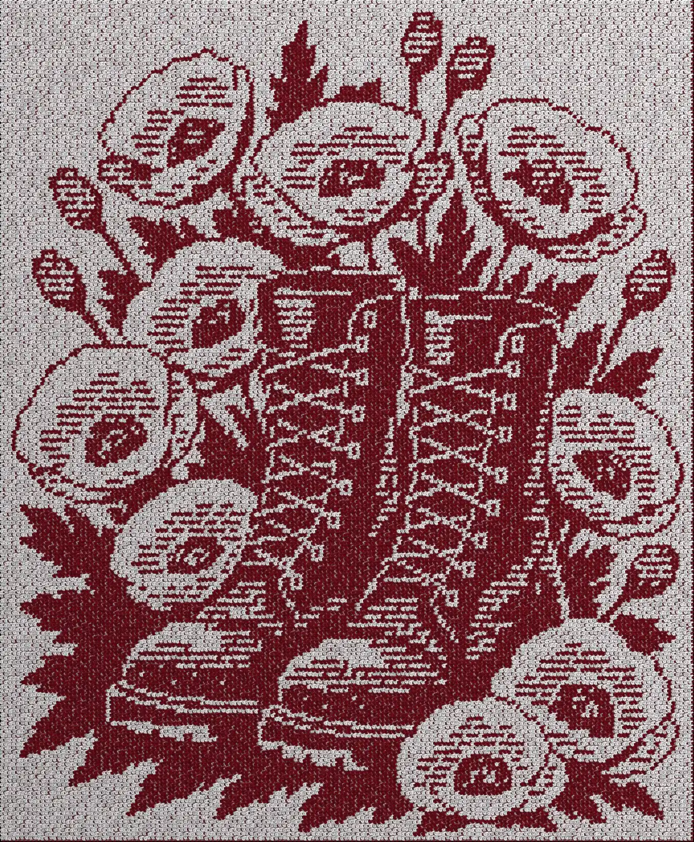 Where Poppies Grow Tapestry Crochet